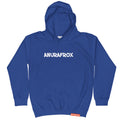 Kid's Basic Logo Hoodie - Royal/White image 0