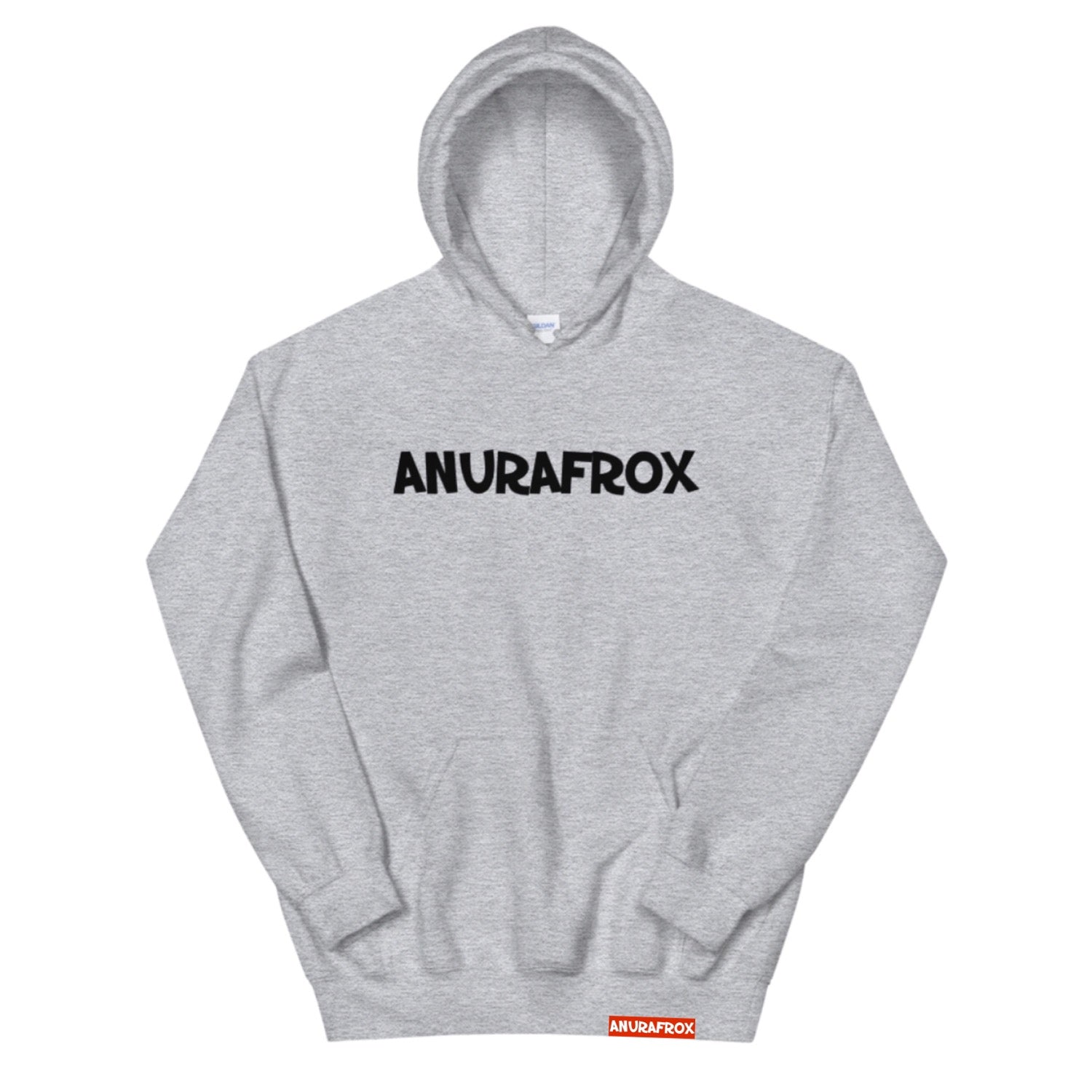 Basic Logo Hoodie - Grey/Black image 0