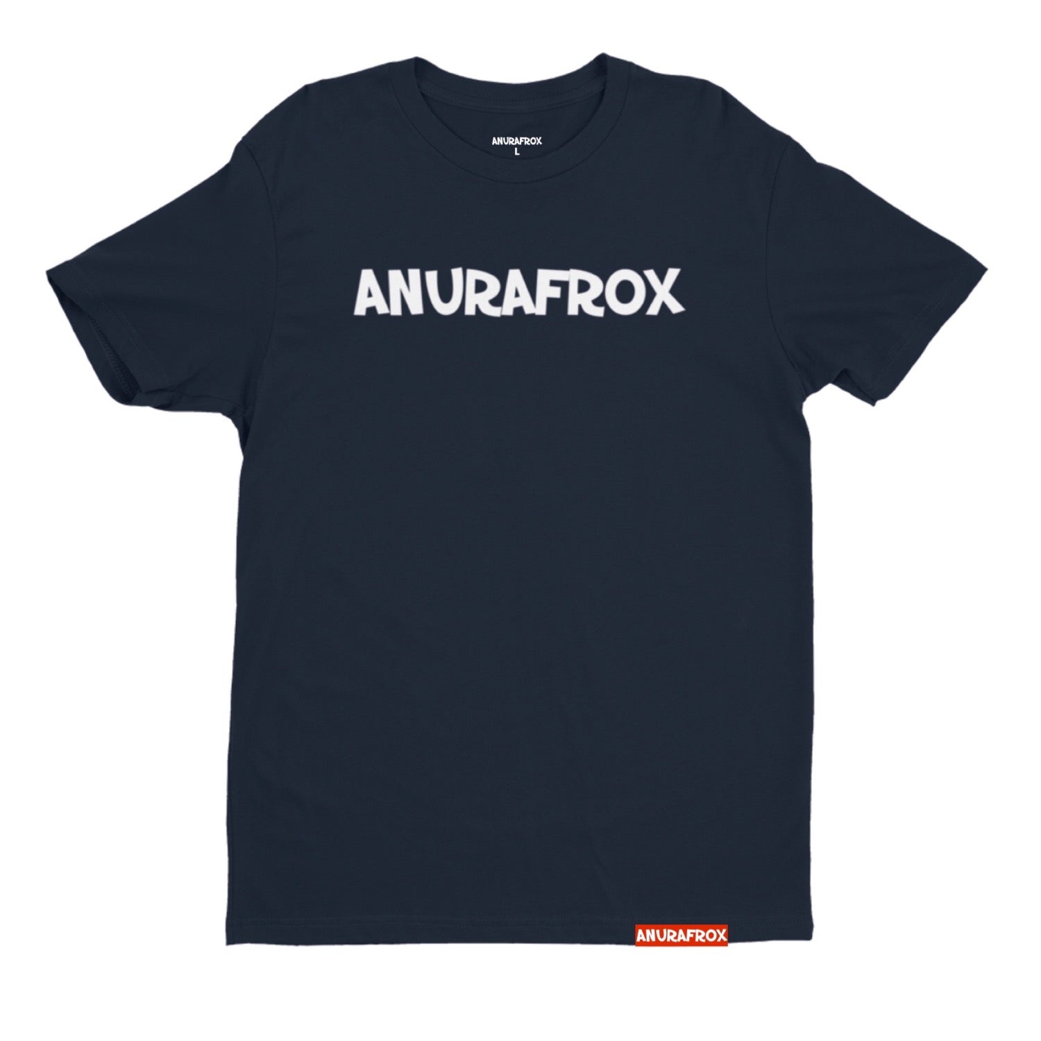 Basic Logo T-shirt - Navy/White image 0