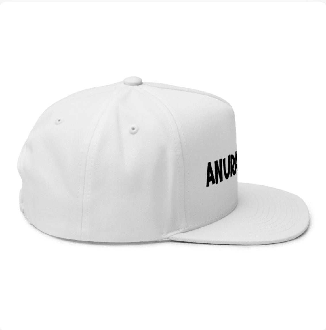 3D Logo Snapback - White/Black
