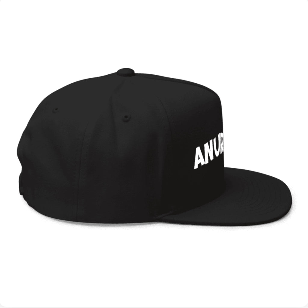 3D Logo Snapback - Black/White