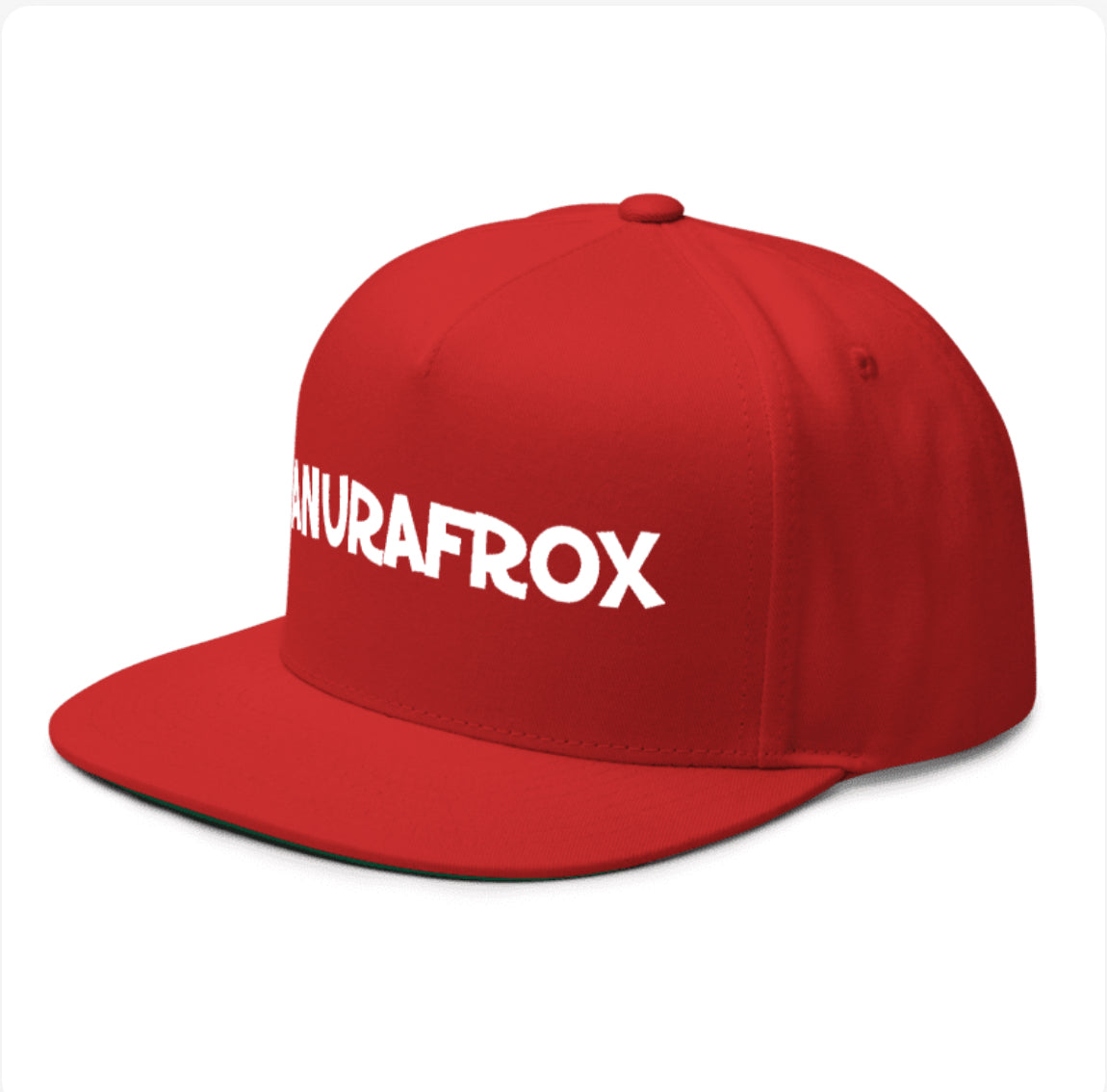 3D Logo Snapback - Red/White
