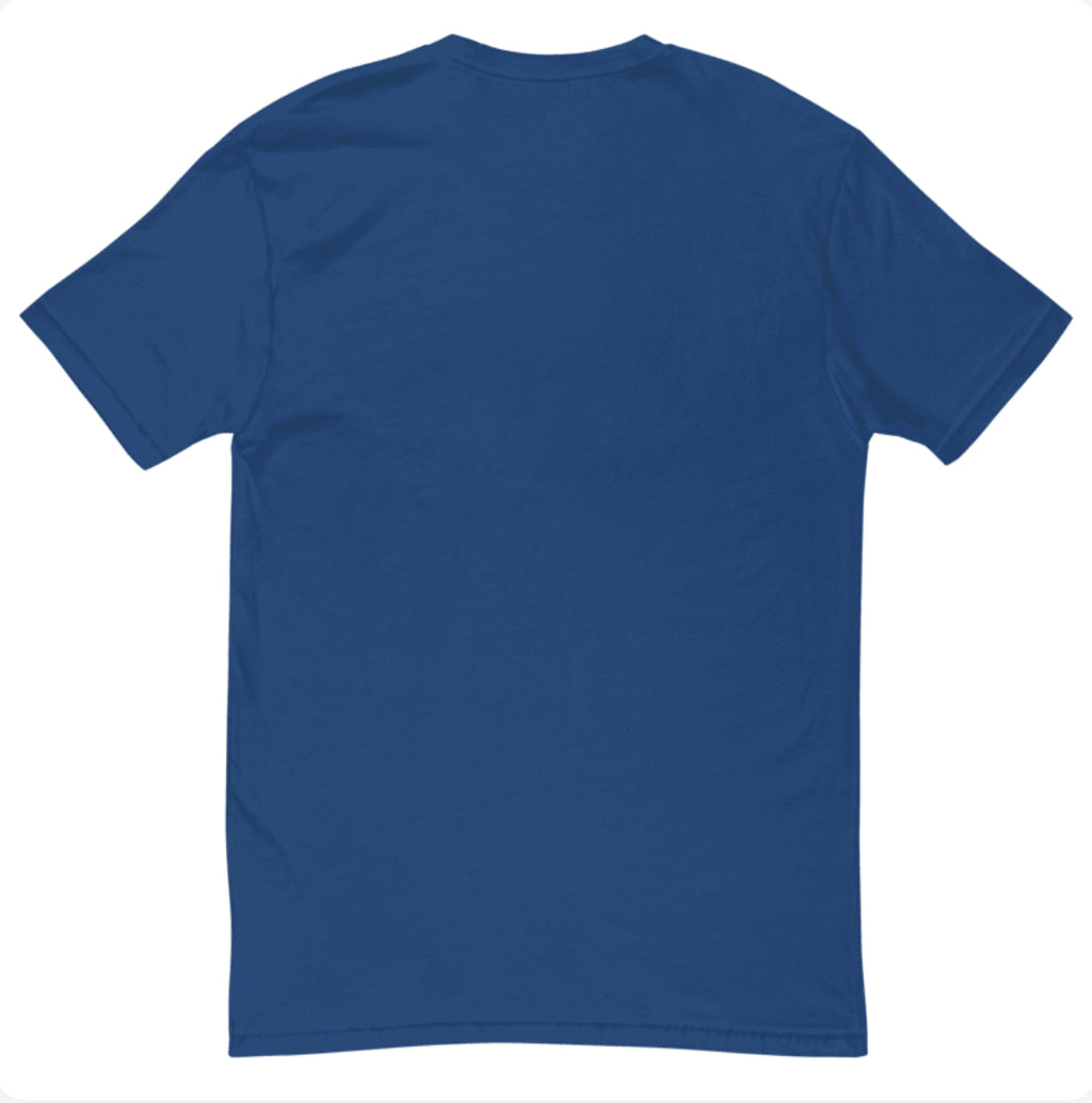 Basic Logo T-shirt - Royal/White
