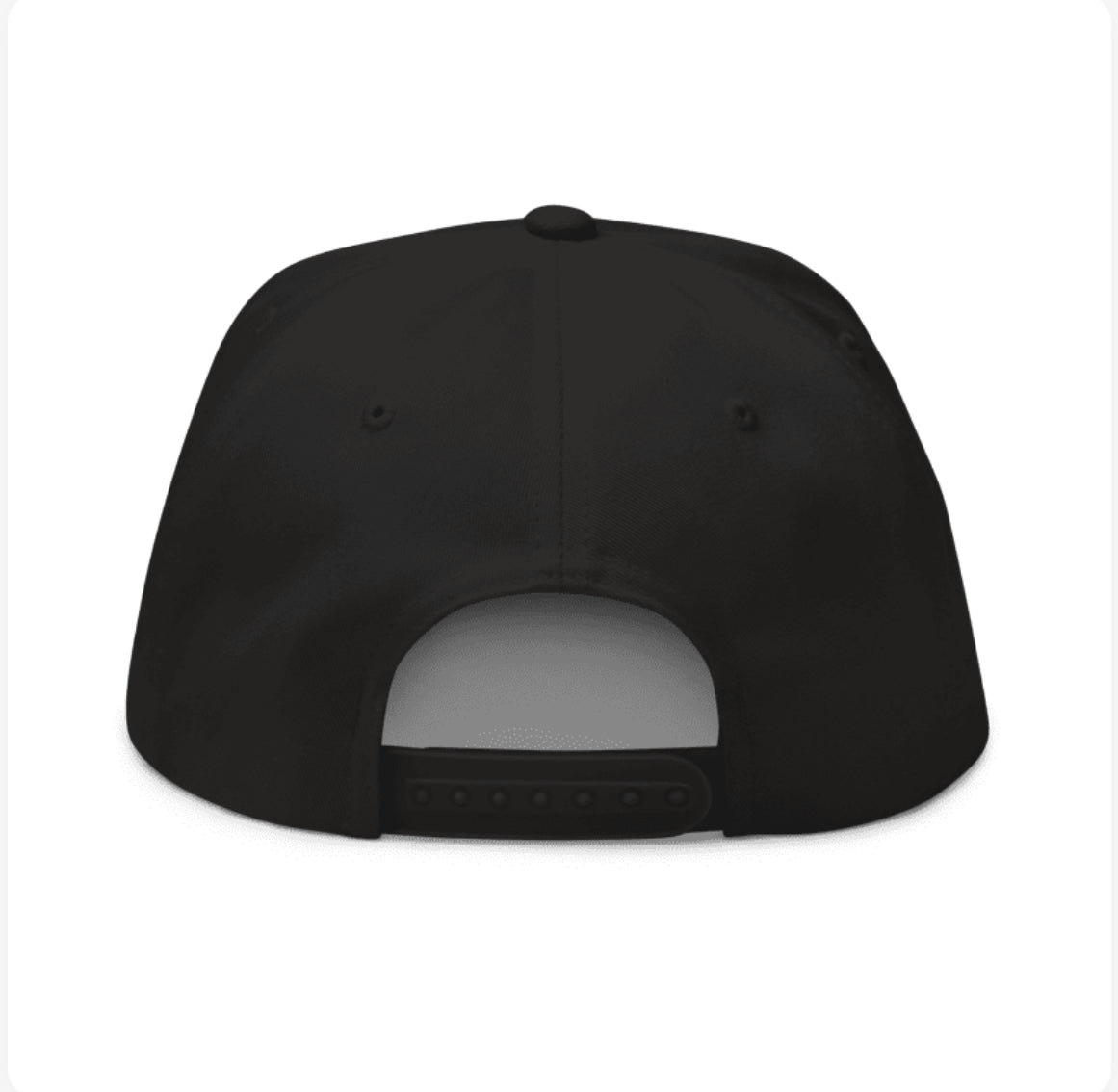 3D Logo Snapback - Black/White
