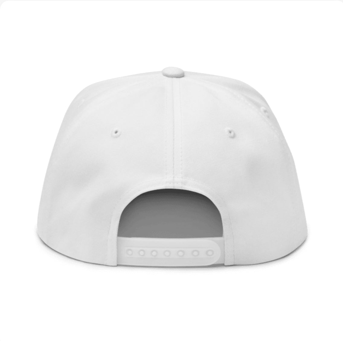 3D Logo Snapback - White/Black