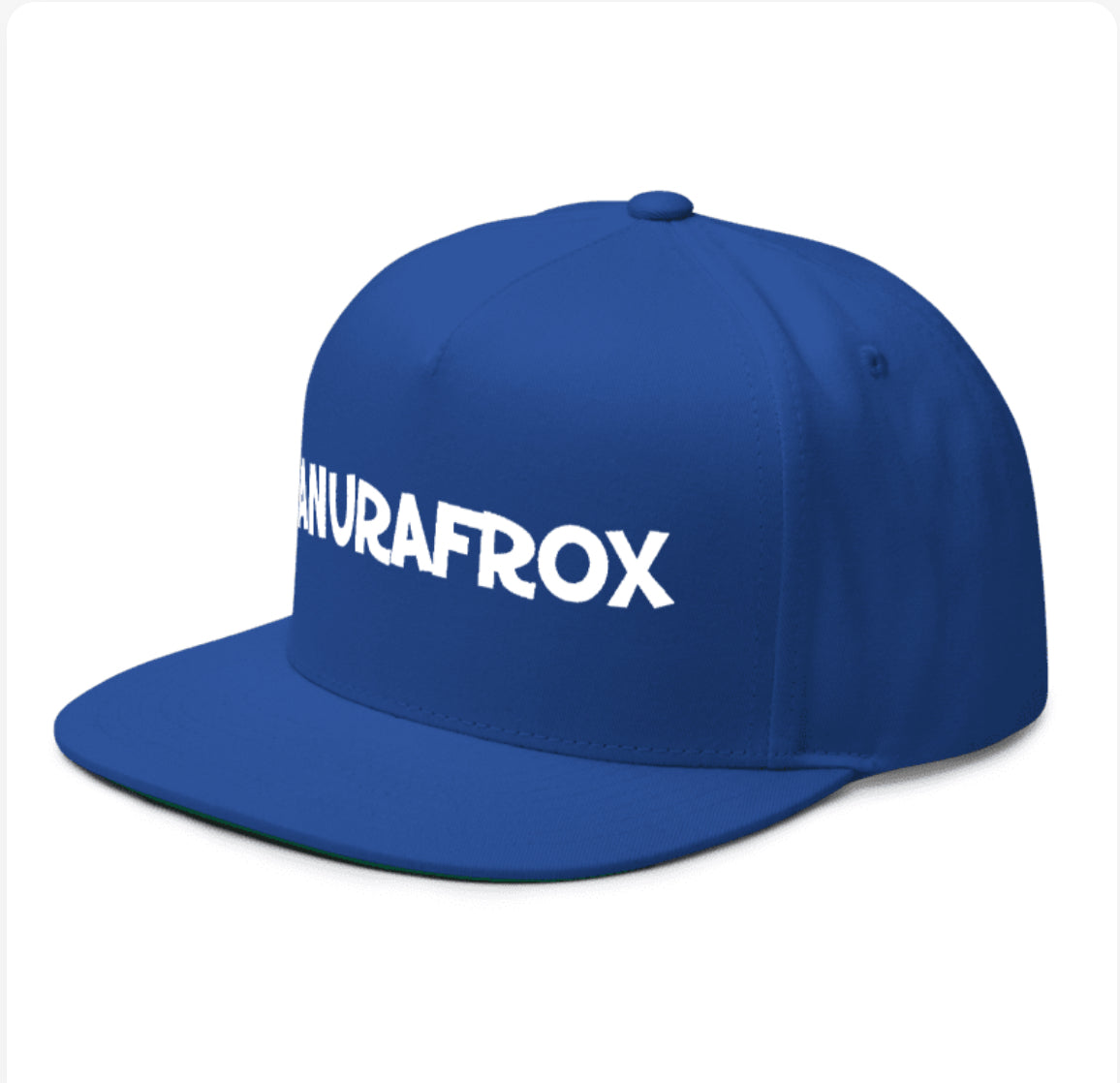 3D Logo Snapback - Royal/White