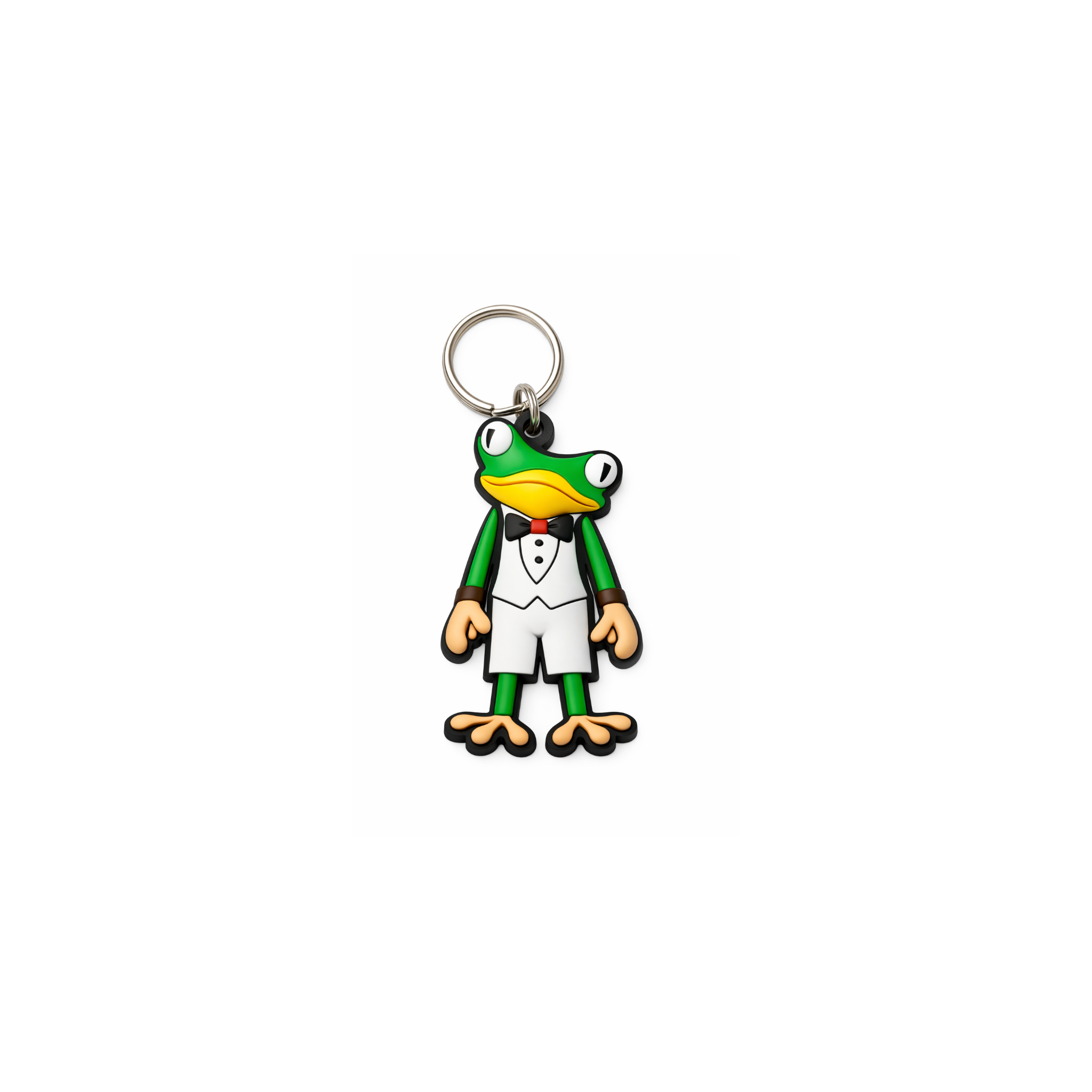 ANURAFROX Rubber Key Chain - Green