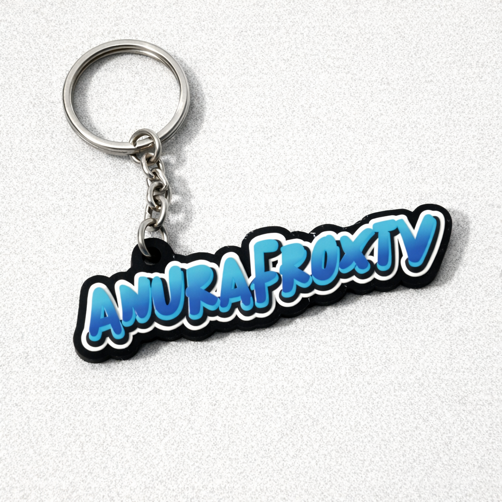 ANURAFROXTV Rubber key chain