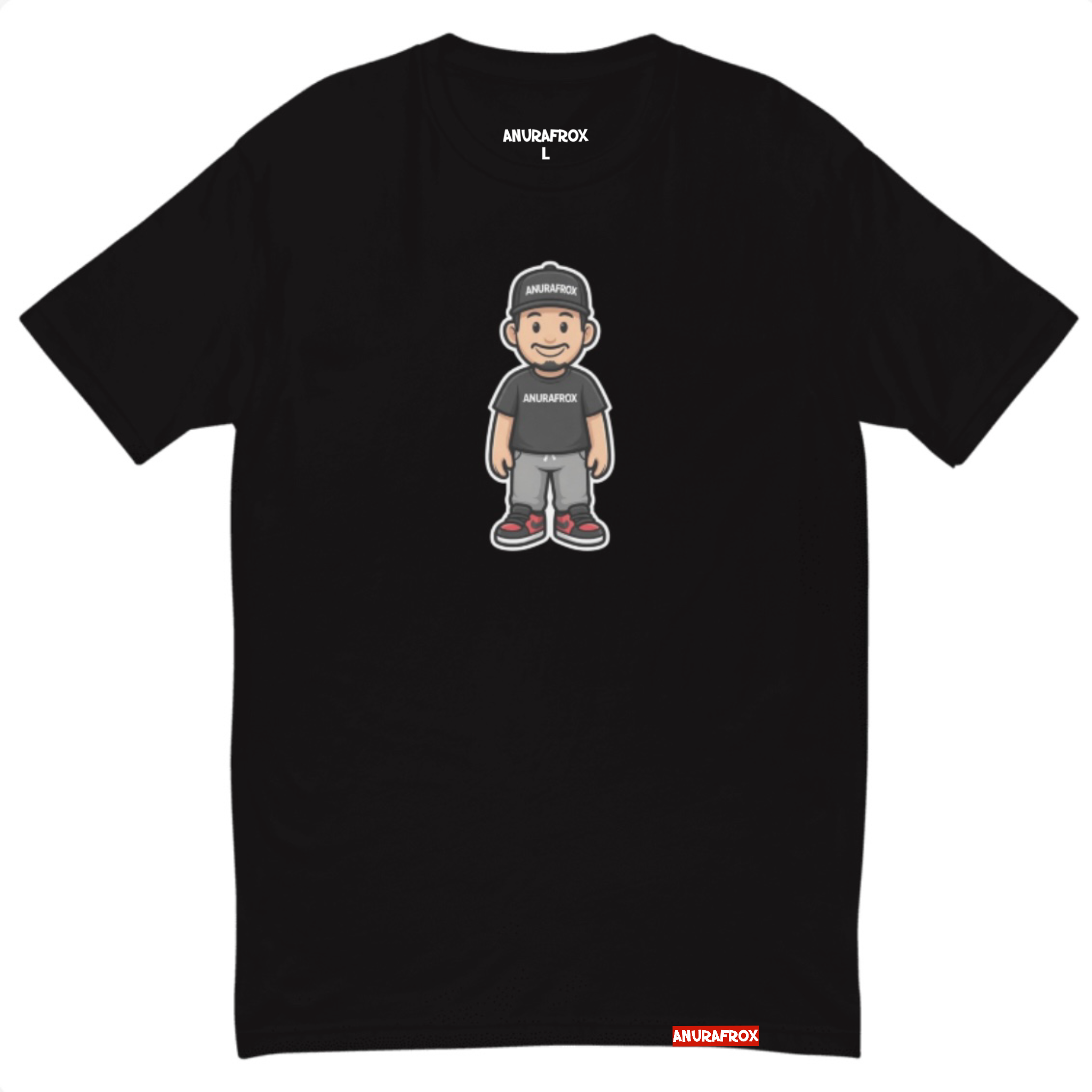 3D Logo tshirt - Black