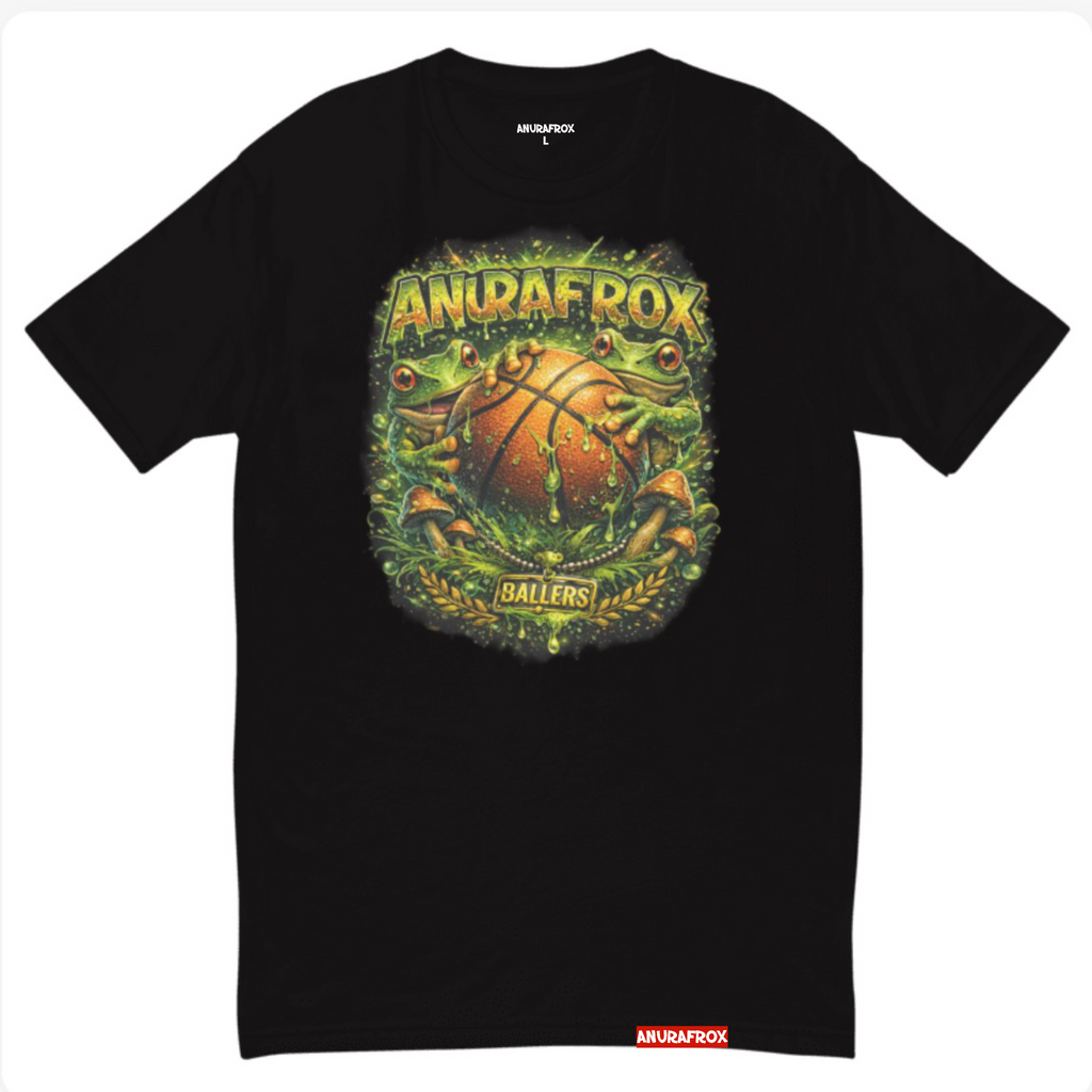 ANURAFROX Ballers tshirt - Black