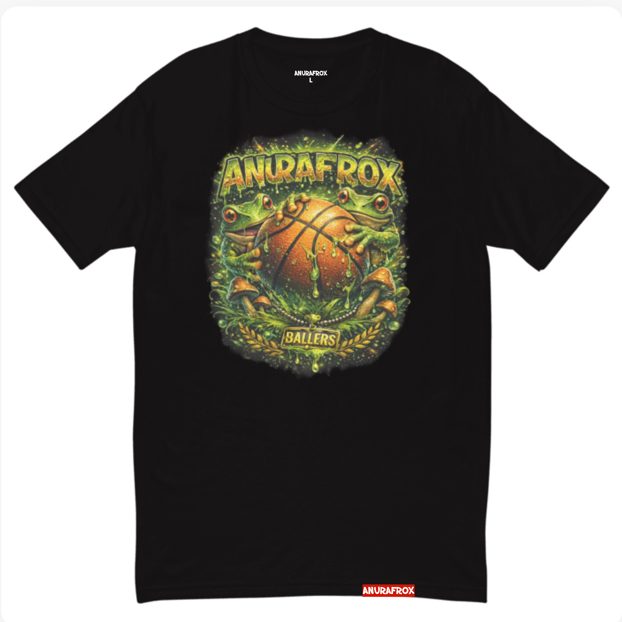 ANURAFROX Ballers tshirt - Black
