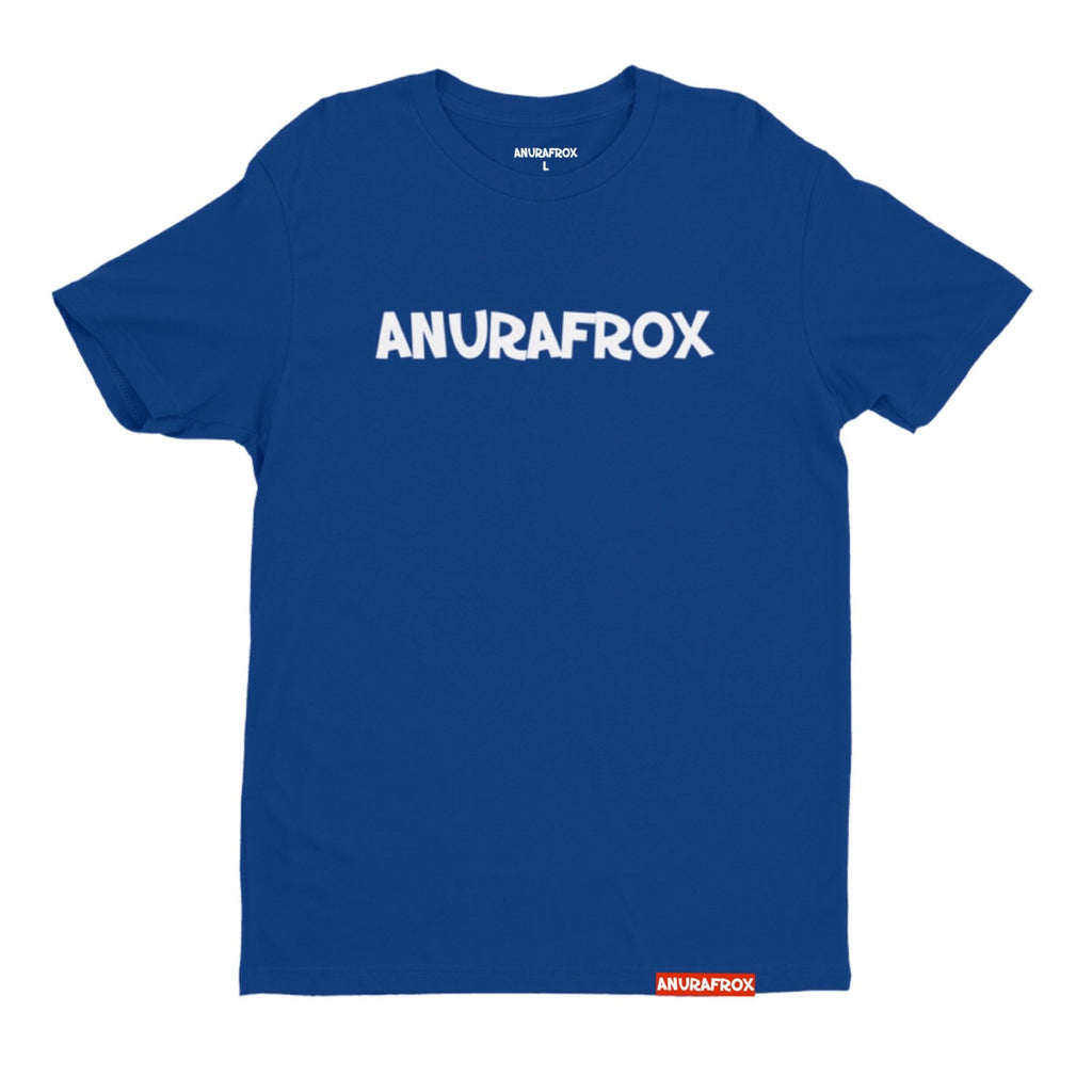 Basic Logo T-shirt - Royal/White image 0
