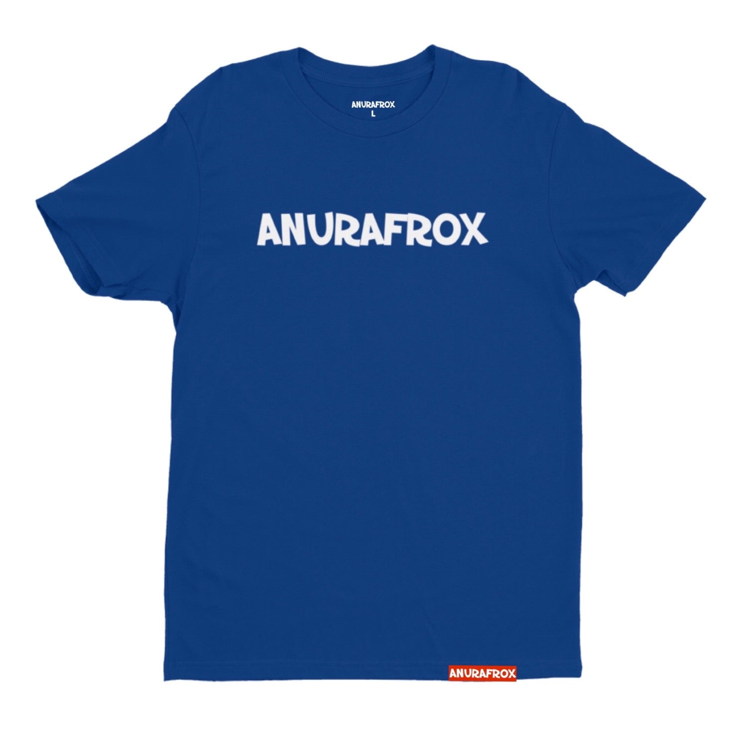 Basic Logo T-shirt - Royal/White image 0
