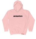 Kid's Basic Logo Hoodie - Pink/Black image 0