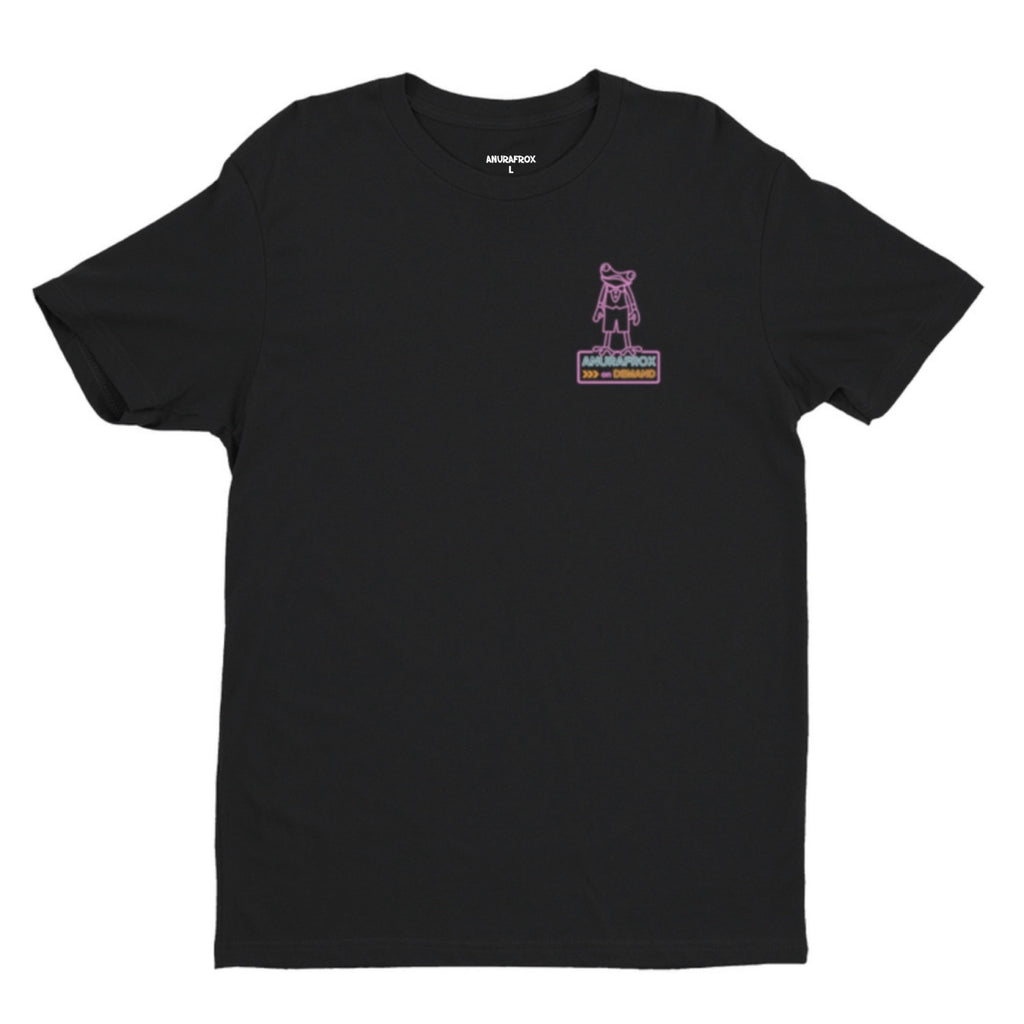 Neon On Demand T-Shirt - Black/Pink image 0
